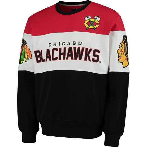 Chicago Blackhawks Mens Crewneck Sweatshirt S XL - Picture 7 of 7